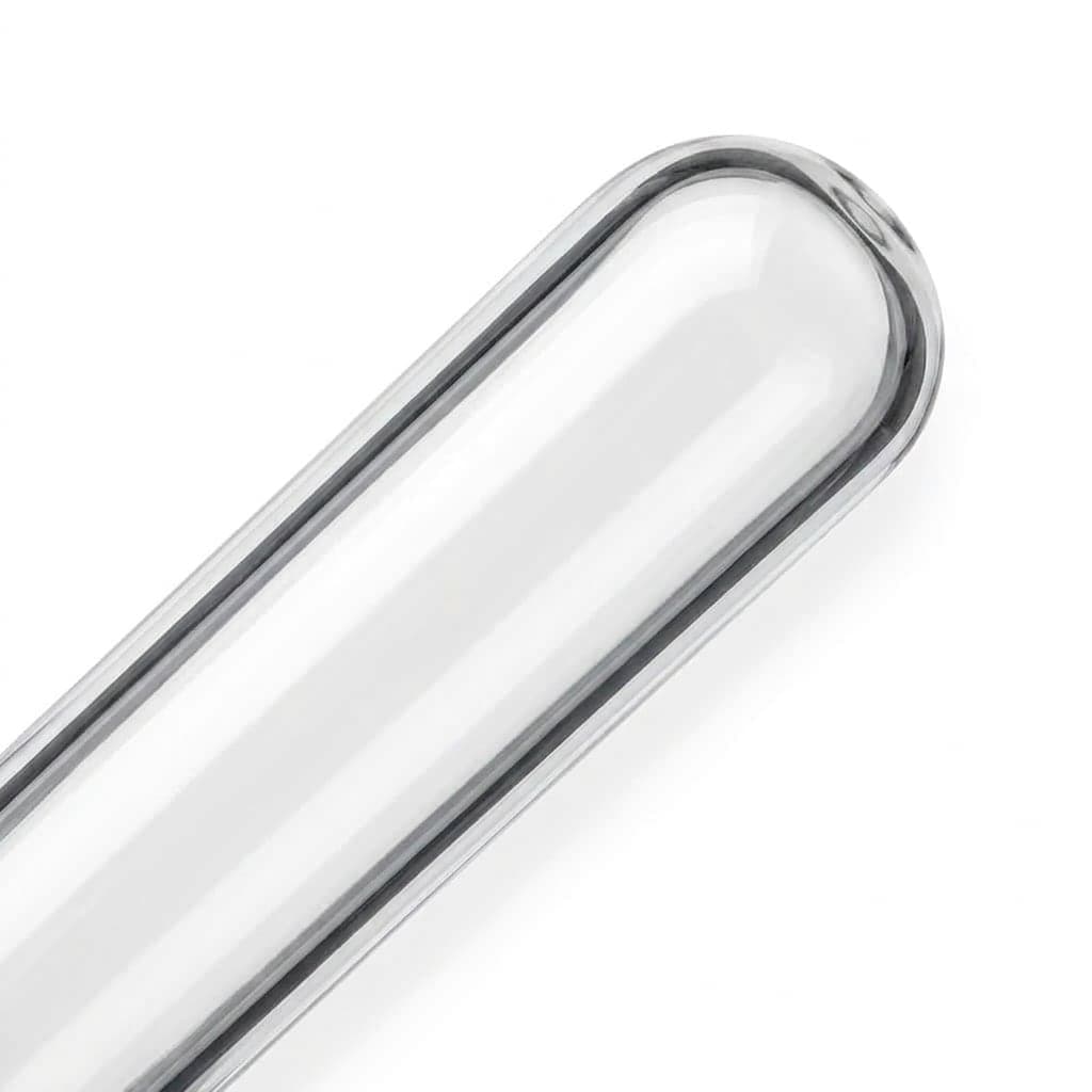 Closed domed end of the 55 watt UV quartz sleeve
