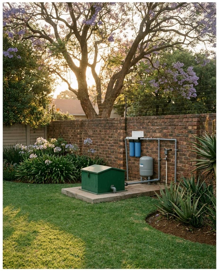 Borehole wellhead and filtration unit