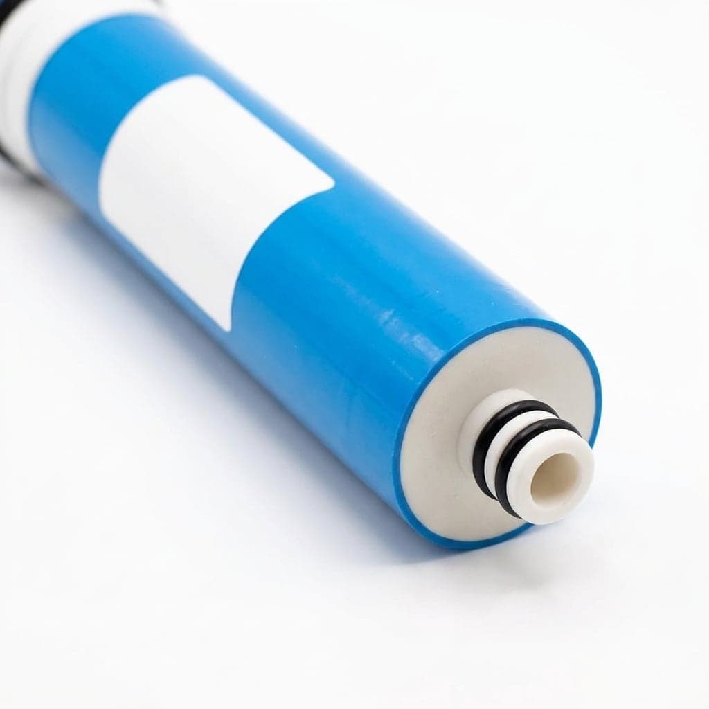 O-ring end of the 1812 reverse osmosis membrane element
