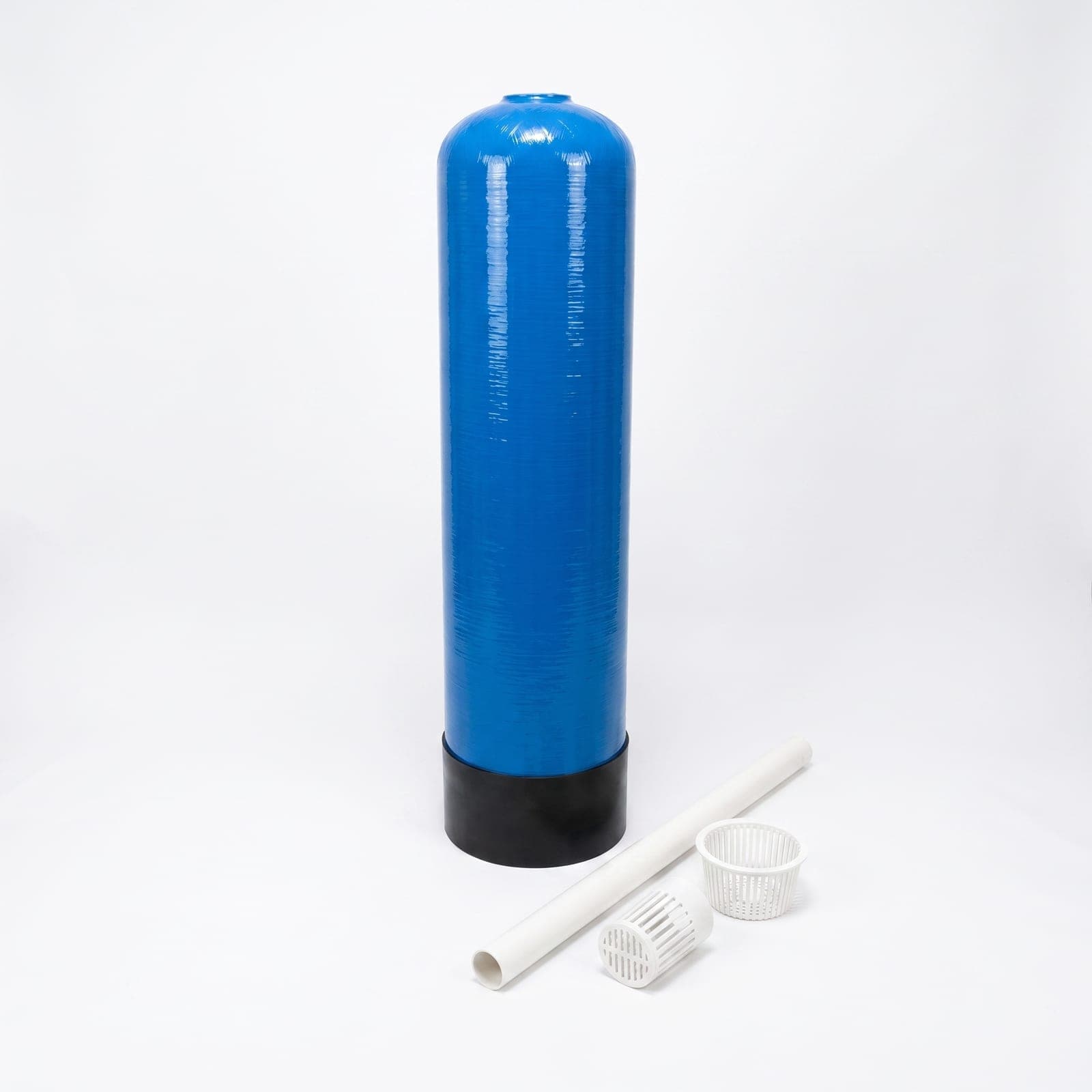 75 litre FRP pressure vessel with riser pipe and distributors