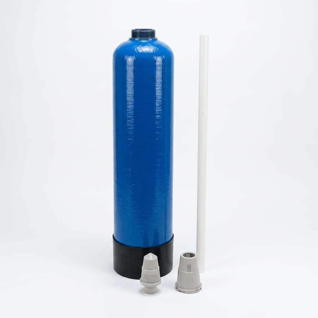 75 litre FRP pressure vessel with riser pipe and distributors