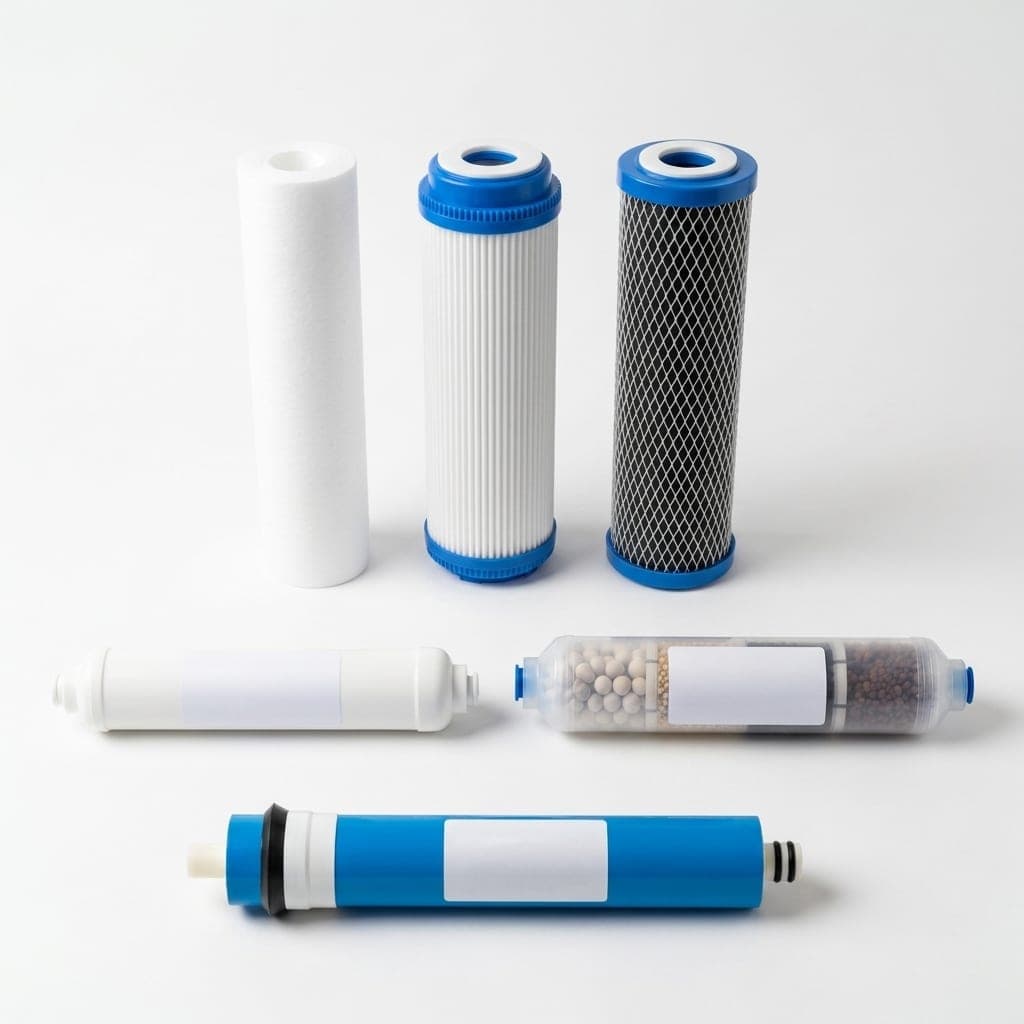 The six AquaShield replacement cartridges