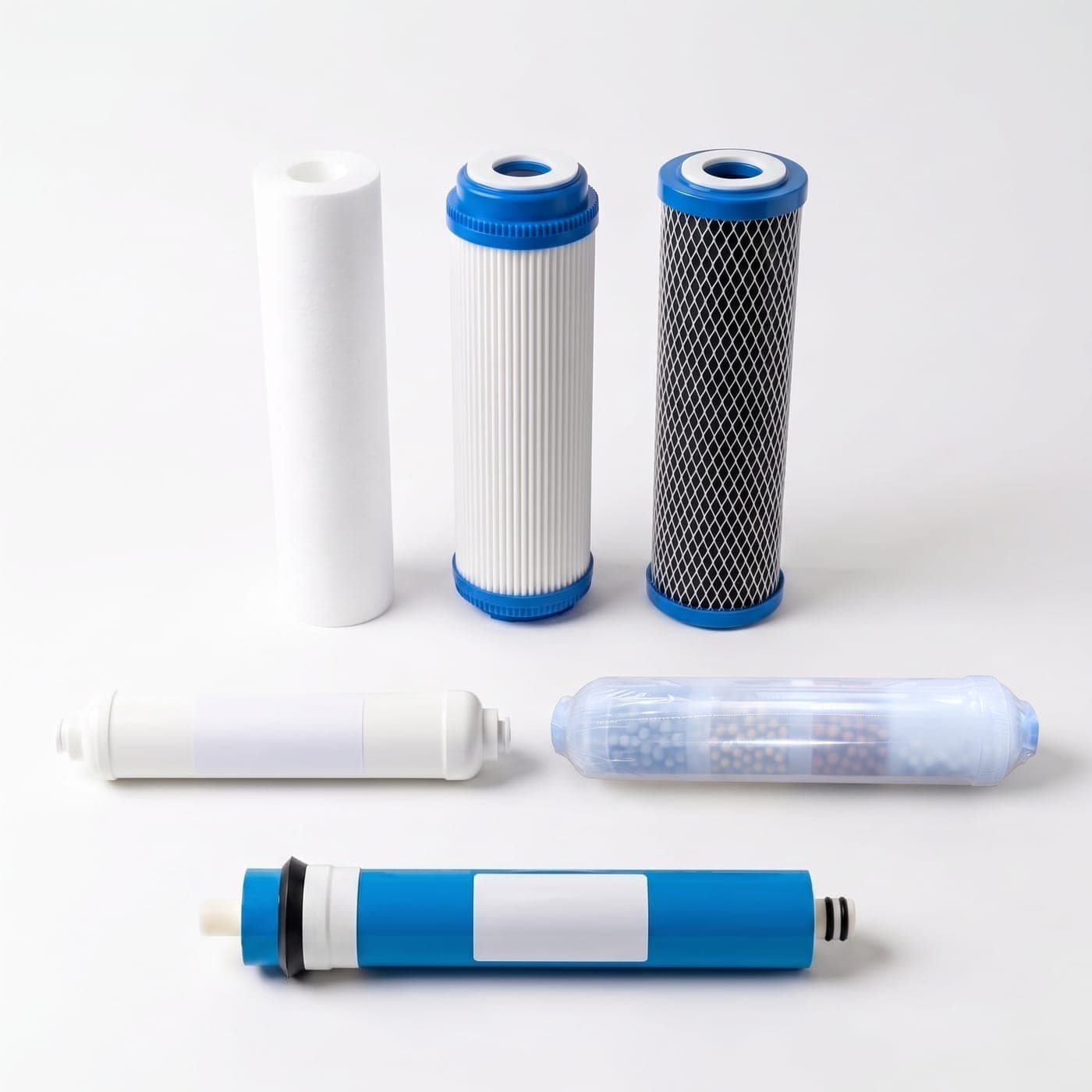 The six AquaShield replacement cartridges
