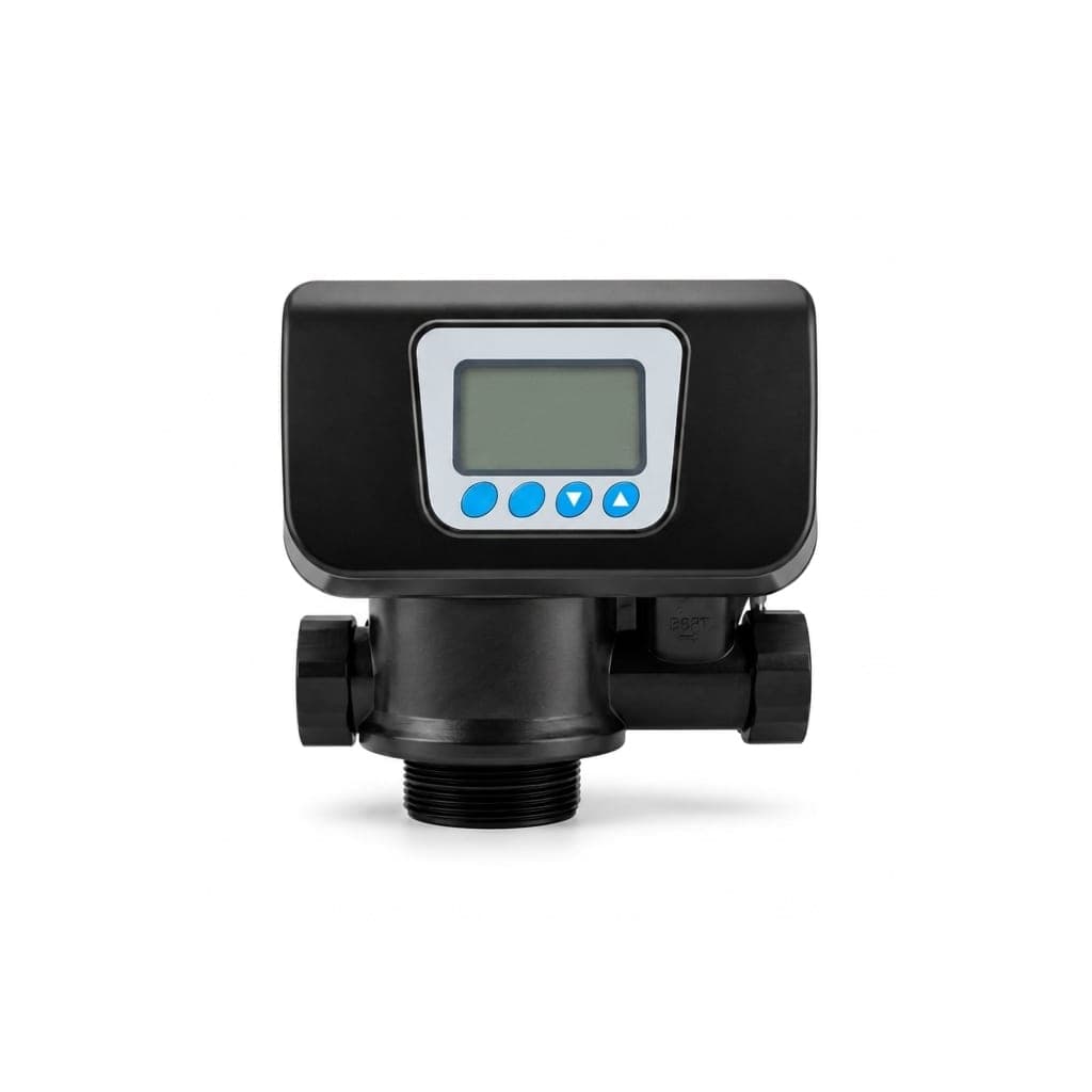 Runxin F67C1 automatic backwash filter valve with display and power adapter