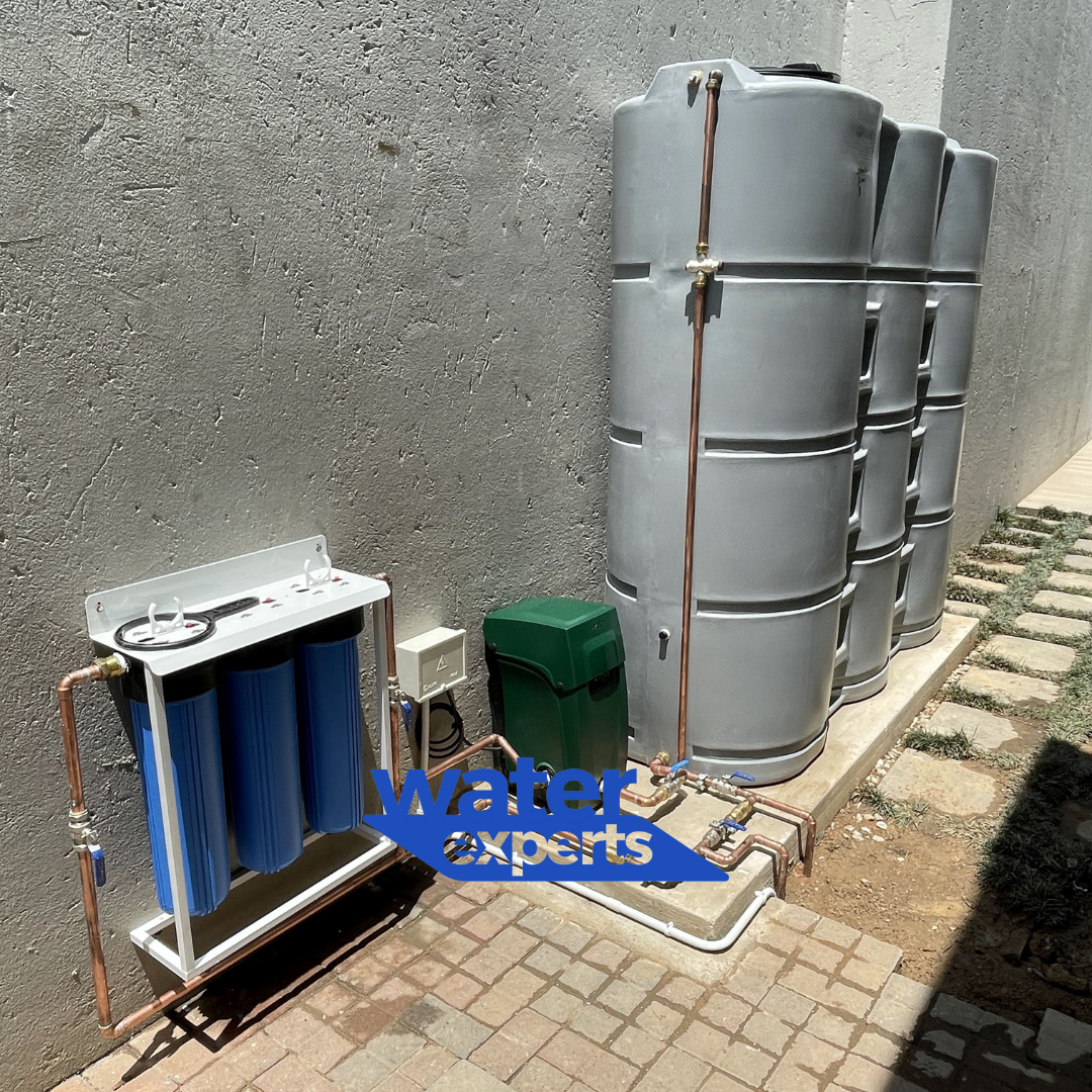 Backup water supply system with variable-speed booster pump