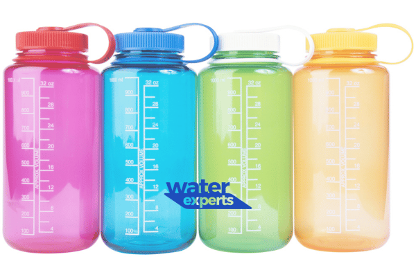 Plastic re-usable water bottles